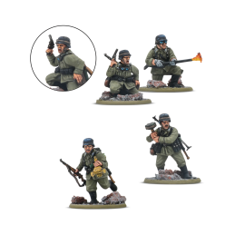 Pelotón de infantería alemán Veteran