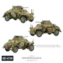 Coche blindado Sd.Kfz 222/223