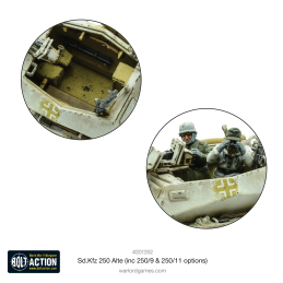 Sd.Kfz 250 (Alte) Half-Track (Options for 250/1, 250/9, 250/11)