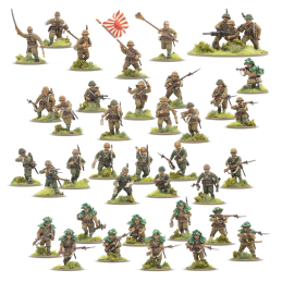 Pelotón de infantería japonés Army