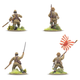 Pelotón de infantería japonés Army