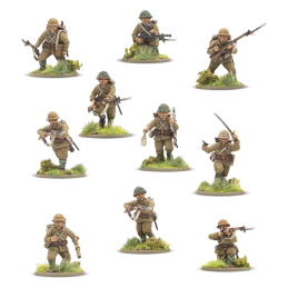 Pelotón de infantería japonés Army