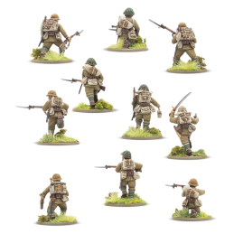 Pelotón de infantería japonés Army