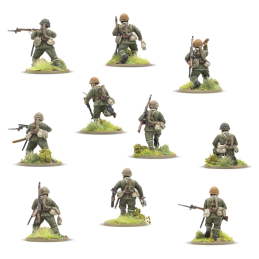 Pelotón de infantería japonés Army