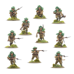 Pelotón de infantería japonés Army