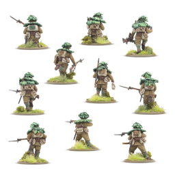 Pelotón de infantería japonés Army