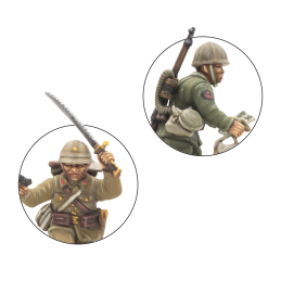 Pelotón de infantería japonés Army