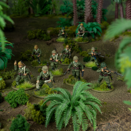 Pelotón de infantería japonés Army