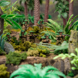Pelotón de infantería japonés Army