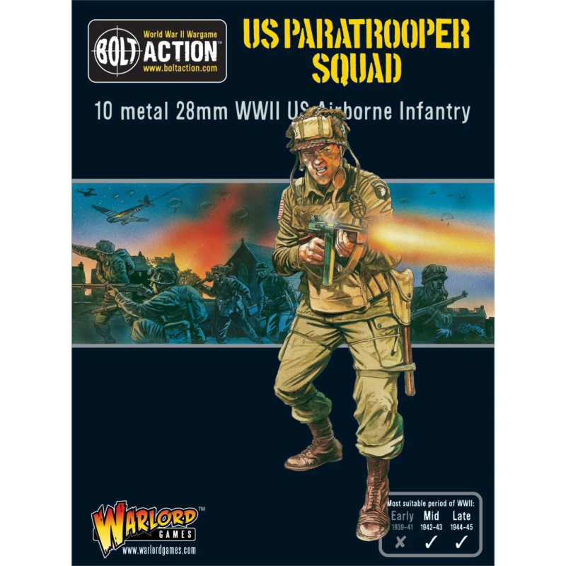 US Paratrooper Squad (Screaming Eagles 101st Airborne)