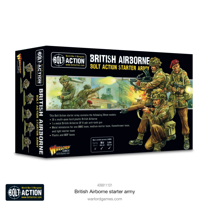 Ejército de inicio: británico Airborne