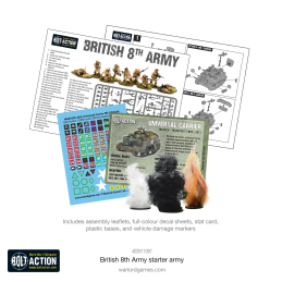 Ejército de inicio: británico 8th Army