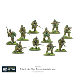 Ejército de inicio: británico & Inter-Allied Commandos
