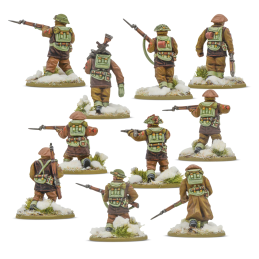 British & Canadian Infantry (Winter) Starter Army "Crossing The Rhine"