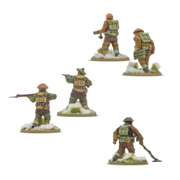 British & Canadian Infantry (Winter) Starter Army "Crossing The Rhine"