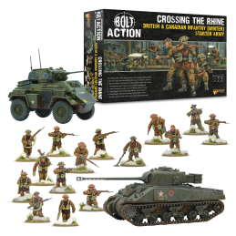 British & Canadian Infantry (Winter) Starter Army "Crossing The Rhine"