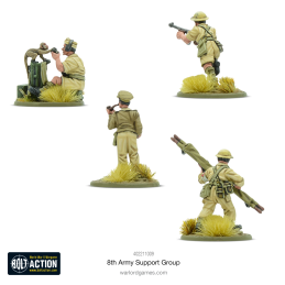 8th Army Support Group (HQ, Mortar & MMG)