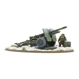 British & Canadian (Winter) 25 Pdr. Light Howitzer