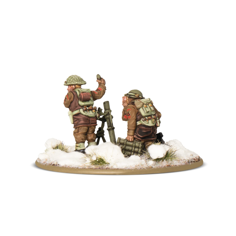 Equipo de mortero medio británico & Canadian Infantry (Winter)