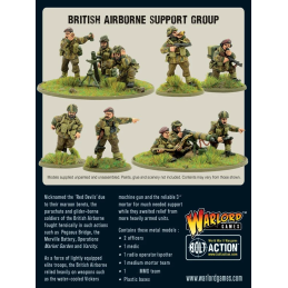 British Airborne Support Group (HQ, Mortar & MMG)