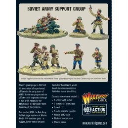 Soviet Army Support Group (HQ, Mortar & MMG)