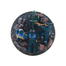Equipo de ametralladora Brigada naval soviética medio