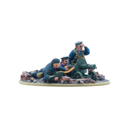 Equipo de ametralladora Brigada naval soviética medio