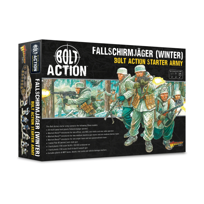 Ejército de inicio: Fallschirmjäger (Winter)