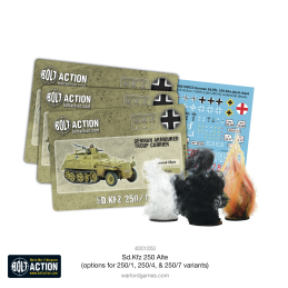 Sd.Kfz 250 (Alte) Half-Track (Options for 250/1, 250/4, 250/7)