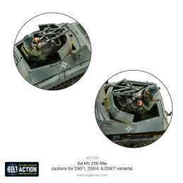 Sd.Kfz 250 (Alte) Half-Track (Options for 250/1, 250/4, 250/7)