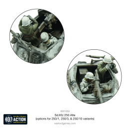 Sd.Kfz.250 (Alte) Half-Track (Options for 250/1, 250/3, 250/10)
