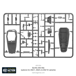 Sd.Kfz.250 (Alte) Half-Track (Options for 250/1, 250/3, 250/10)