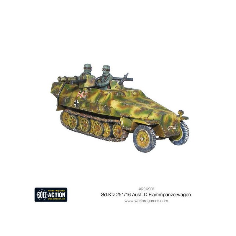 Sd.Kfz 251/16 Ausf D Flammpanzerwagen Half Track