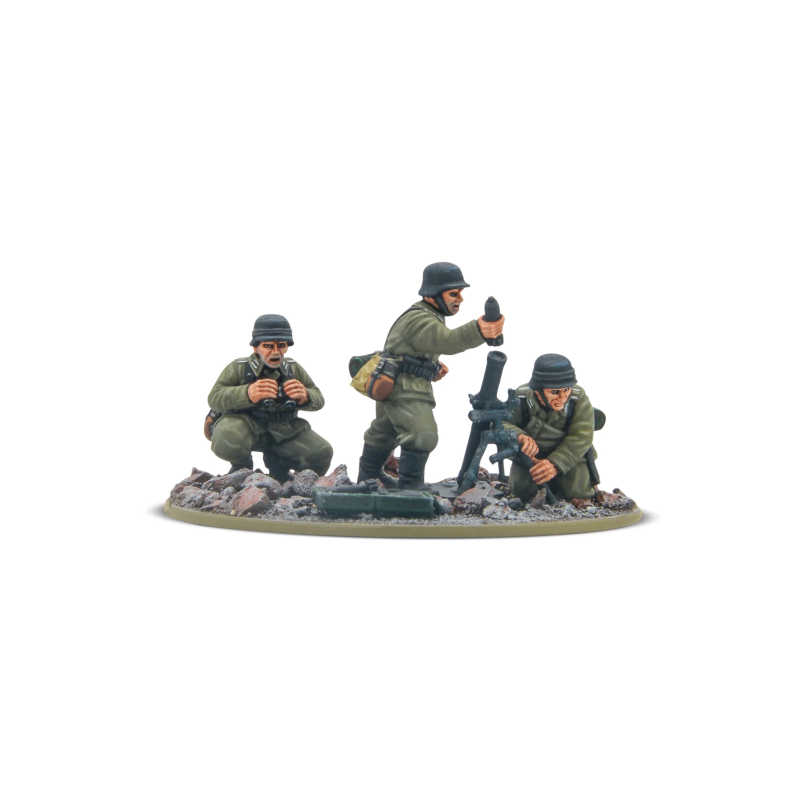 Equipo de mortero medio alemán Veteran Infantry