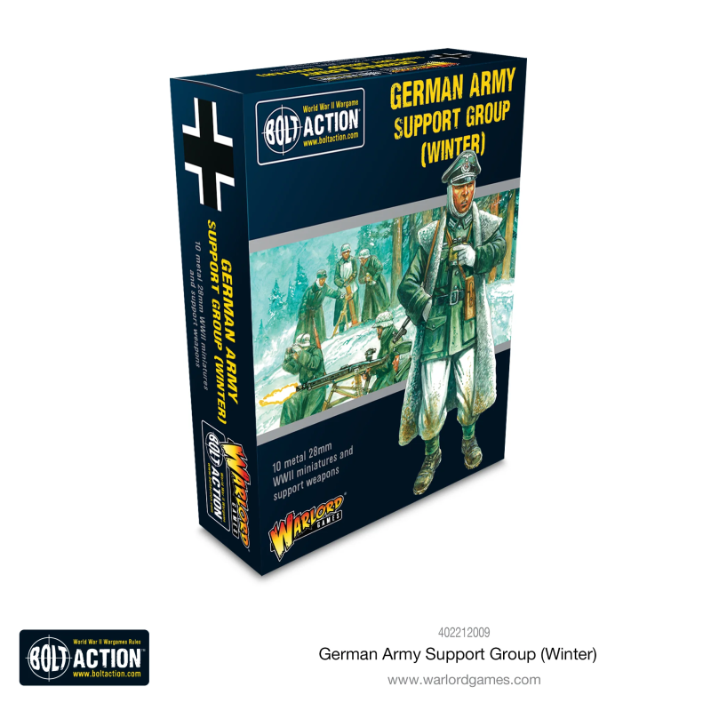 German Heer (Winter) Support Group (HQ, Mortar & MMG)