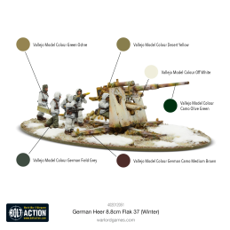 German Heer (Winter) 8.8cm Flak 37