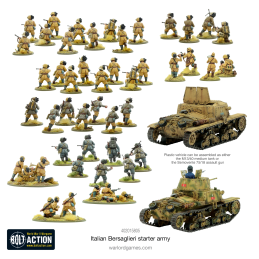 Ejército de inicio: italiano Bersaglieri