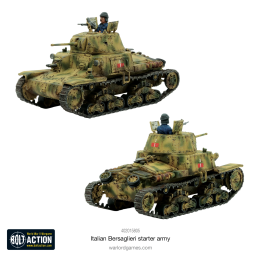 Ejército de inicio: italiano Bersaglieri