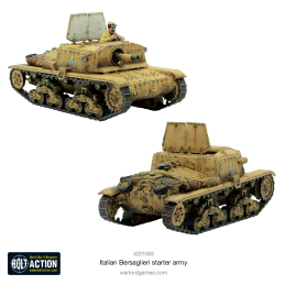 Ejército de inicio: italiano Bersaglieri