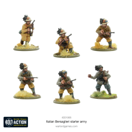 Ejército de inicio: italiano Bersaglieri
