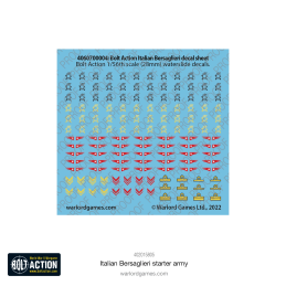 Ejército de inicio: italiano Bersaglieri