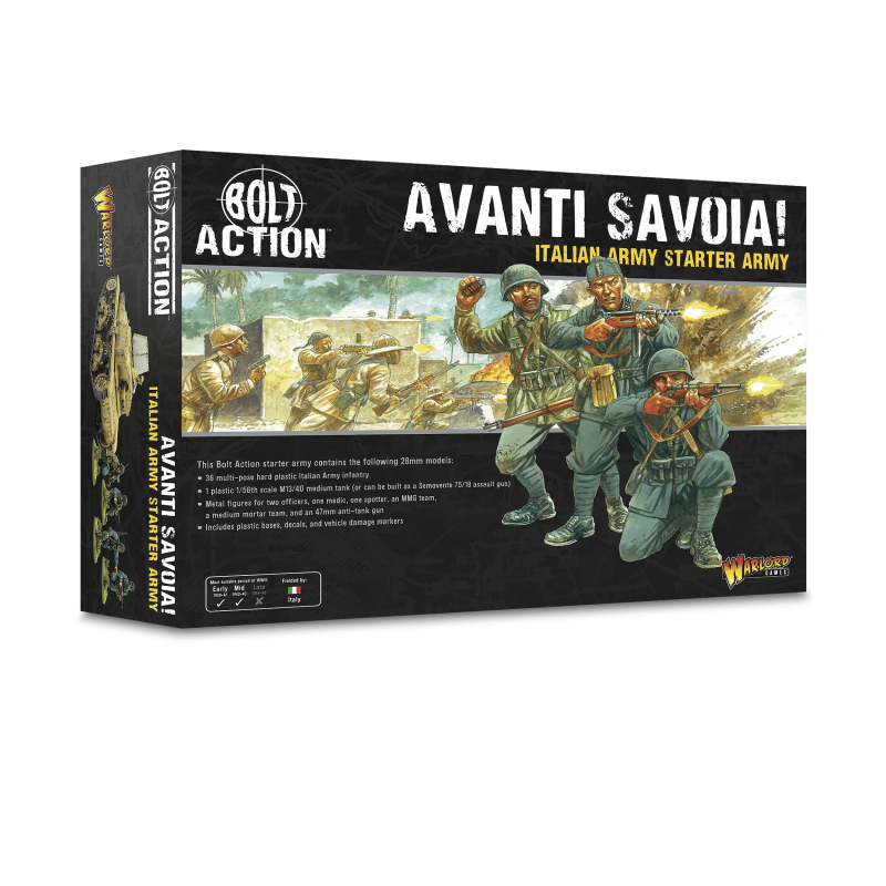 Ejército de inicio: Avanti Savoia! italiano Army
