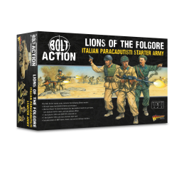 Ejército de inicio: Lions of the Folgore - italiano Paracadutisti