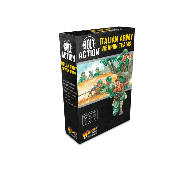 Italian Army Weapons Teams