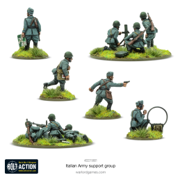 Italian Army Support Group (HQ, Mortar & MMG)