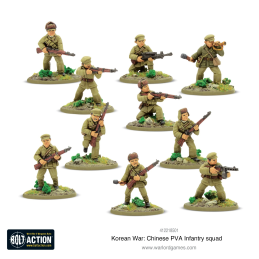Escuadra de infantería Korean War: Chinese PVA