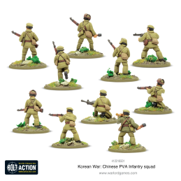 Escuadra de infantería Korean War: Chinese PVA