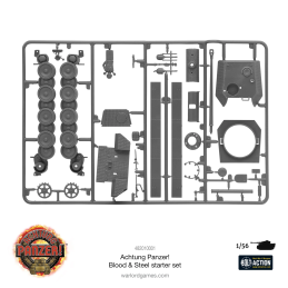 Set de inicio: Achtung Panzer! Blood & Steel (inglés)