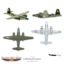Blood Red Skies: B-26B Marauder Squadron