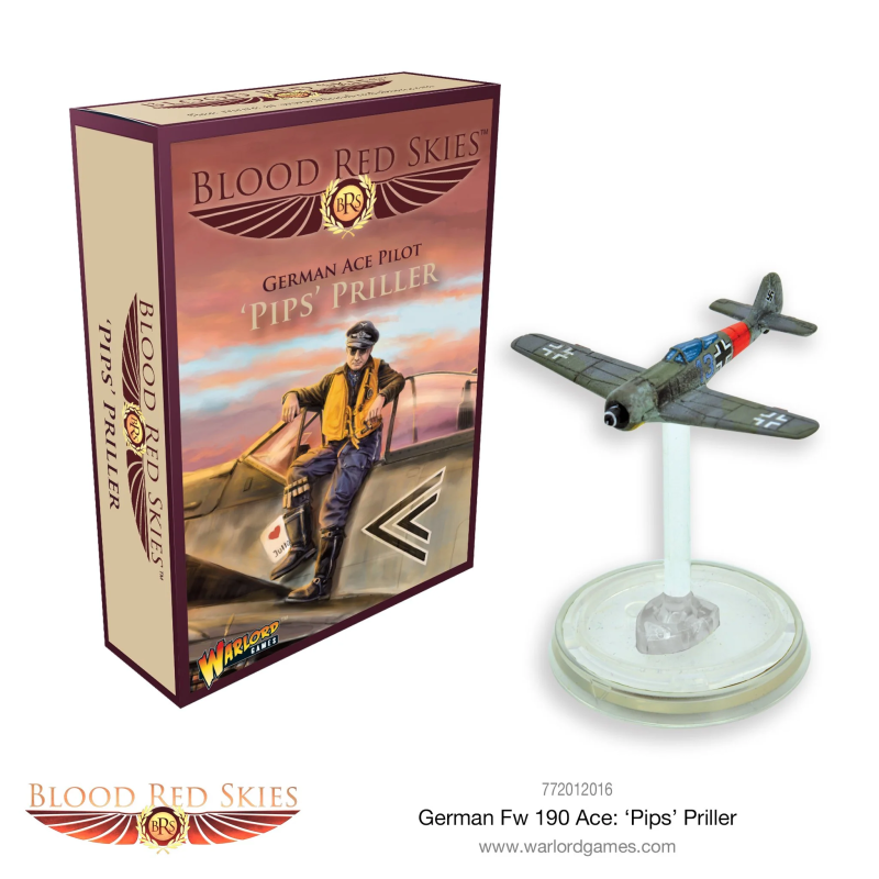 Blood Red Skies: German Ace Pilot - 'Pips' Priller